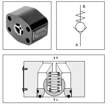 Van một chiều mặt bích SAE dòng C5V